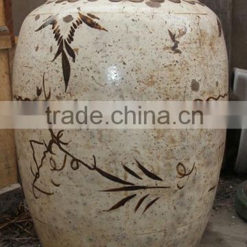 Chinese antique ceramic water Jar
