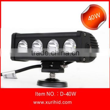 New Products 2014 Single Row 10-60v Dc 40w C ree Chip Jeep Offroad Led Strobe Light Bars