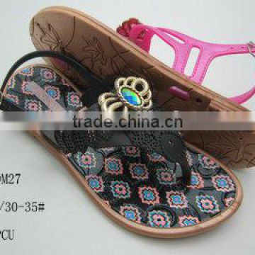Hot Design and Best Price PCU Women Sandals for Summer 2014