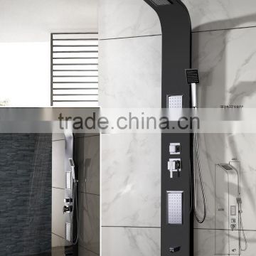 Newest design 304 stainless steel set column shower panel Y-072