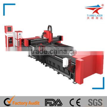 CNC Metal Laser Cutting Machine with Metal Scroll Bed