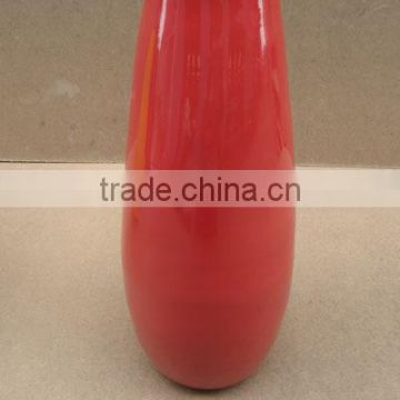 Sale red bamboo vase