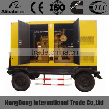 100kVA/80kW weifang ricardo trailer silent type diesel generator sets