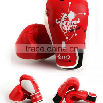 Try&Do custom winning PU leather kickboxing gloves