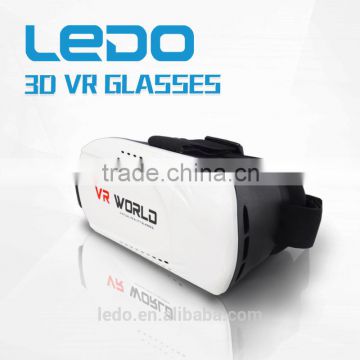 Head Mount Plastic Vr Box 3d Glasses Virtual Reality Glasses For Google Cardboard 3d Moive Glasses For