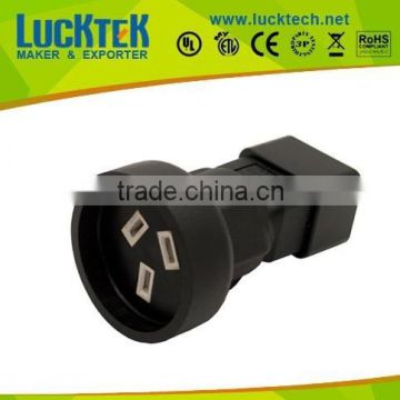 IEC 320 C20 Male to SAA Australia 3 Pin Female adapter Power connector