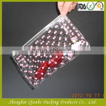 Zipper PVC bag for packing bed sheets