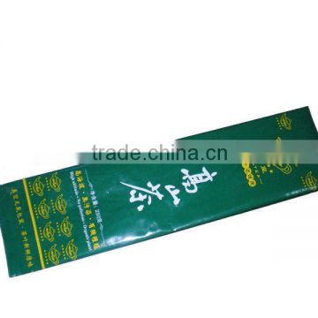 high quality tea packaging back-middle sealed plastic bag