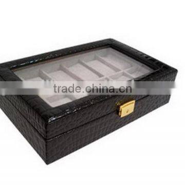 Good quality classical custom leatherjewelry box