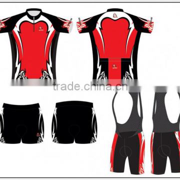 custom sublimated cycling team uniform