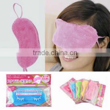 1pc Cute Cotton EyeShade Sleeping Eye Mask Travel Rest Cover Eyepatch Blindfolds for Health Care to Shield the Light