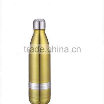 FDA approved food grade stainless steel vacuum cola bottle