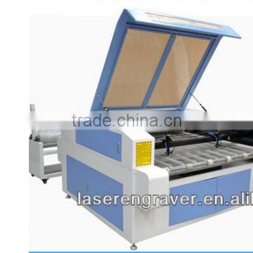 automatic co2 laser cnc leather cutting machine with 1400*1000mm working area