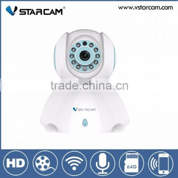 VStarcam p2p 720P Pan Tilt Hisilicon ip hd camera 128GB TF card support 720p cctv ip camera