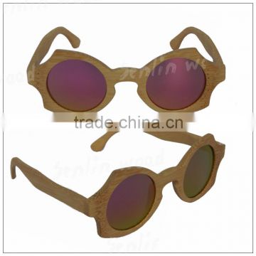 2015 hot sales bamboo sunglasses with polarized lense ,UV400 %