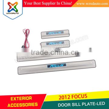 LED 4 DOOR SILL SCUFF PLATE DOOR SILL PLATE COVABS LED DOOR SILL PALTE-LED FIT FOR F-O-C-U-S 2009-2012