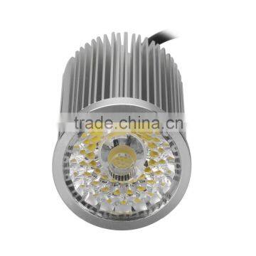 Wholesale price aluminium materials COB rechargeable candle power spotlight