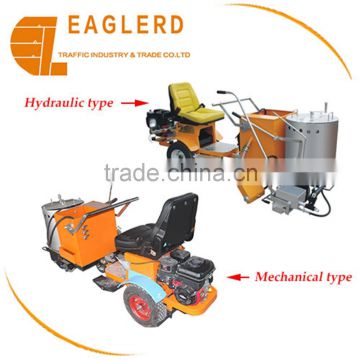 Hydraulic & Mechanical vehicle booster/driving sitting for road makring