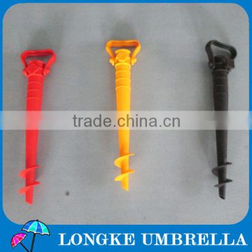 Custom Plastic anchor beach umbrella