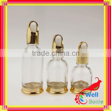 Flat shoulder refillable spray with printing flower cap lotion bottle GSB-0015R
