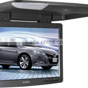 19 inch flip down / car roof mount lcd monitor tft bus/car/air monitor