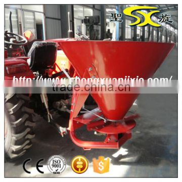 PTO driven fertilizer spreader for tractors