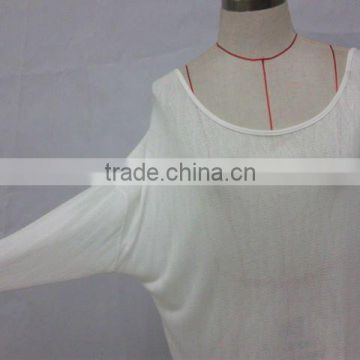 Spring/autumn/winter casual sample batwing knitwear,women clothes,apparels,tops