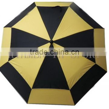 two canopy nylon audi gift high quality golf umbrella