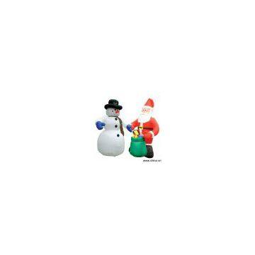 Sell 8' Santa and Snowman