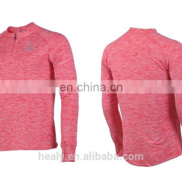 Wholesale custom professional plain man long sleeve sports running sweater