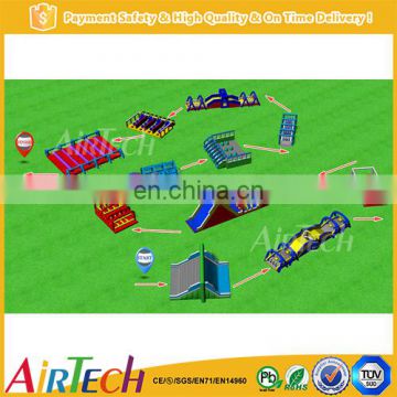 New design 5k obstacle races world wide inflatables inflatable water obstacle course for sale