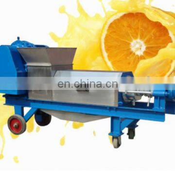 Professional Good Feedback  0.5-2.5t/h industrial spiral fruit juice extractor machine / fruit juicer press machine