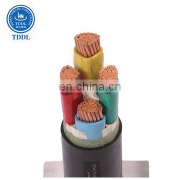 TDDL LV Power Cable   4 core xlpe 25mm2 95mm2 concentric power cable for underground