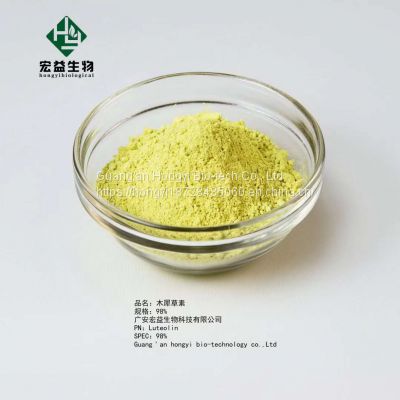 Factory supply Luteolin Powder 98%  CAS 491-70-3
