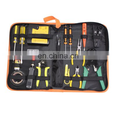 MT-8436 17 in 1 Professional Multifunction Computer RJ45 copper cabling telecom tool Network Termination Tools Kits