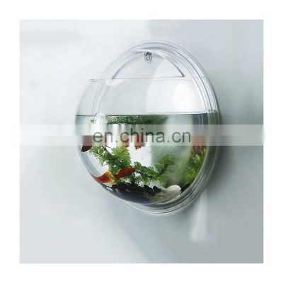 Best Selling Two Compartments Crystal Table Stand Home Decoration Fish Tank