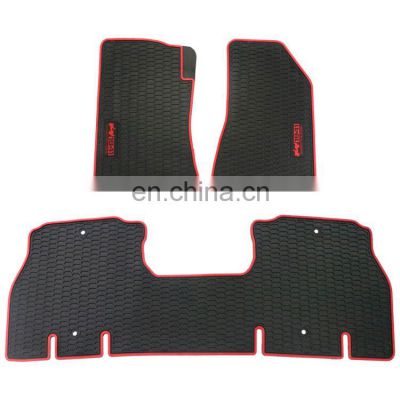 Lantsun Wholesale Custom Fit Full Set Position Latex Car Floor Mats For JEEP FOR WRANGLER