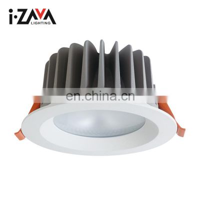 Wholesale Price Round Shape Modern Commercial Light Ceiling Recessed Mount 12Watt Led Downlight