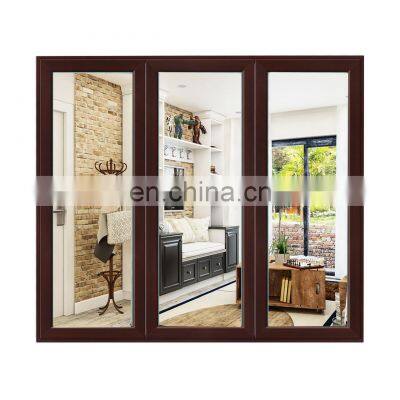 American style front door with upvc standard sizes beautiful Appearance and Factory price