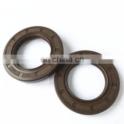 Brown color TC double lip rotary shaft oil seals 40x62x6 seal