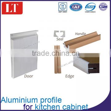 aluminium accessories for windows and doors kitchen cabinet extrusion profile