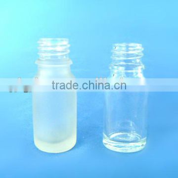frost Essential Oil Bottle with dropper clear Glass Bottle Essential Oil Bottle