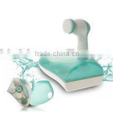 Waterproof electric whitening facial cleansing brush