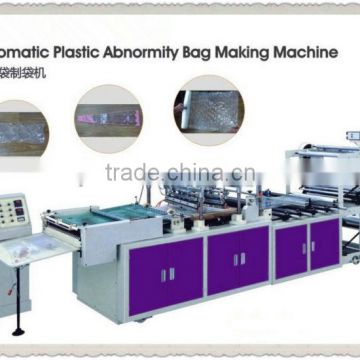 Abnormity plastic bag triangule bag making machine made in XinKe machine(XKYX-950)