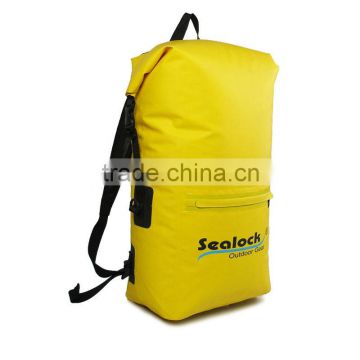 Sealock PVC yellow waterproof backpack