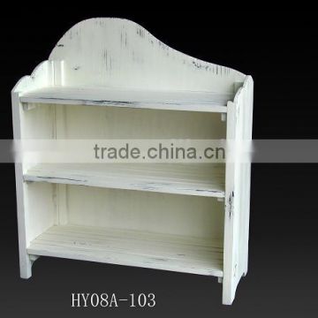 High quality vintage industry wooden shelf for shoes