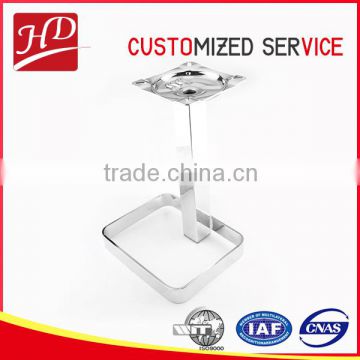 New style stainless metal chair base made in China