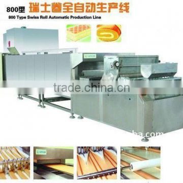 Egg roll cake Auto production line