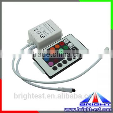 CE Rohs IR24 key programmable mini rgb led controller/wifi dimmer/remote controller