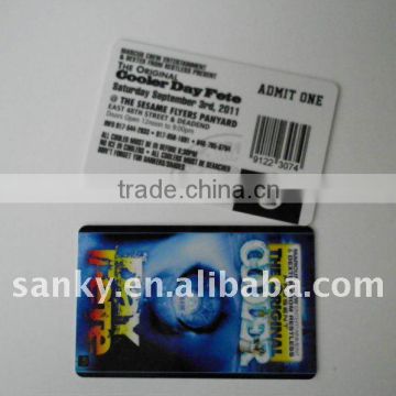 CR80 solid printable iso 7810 plastic card